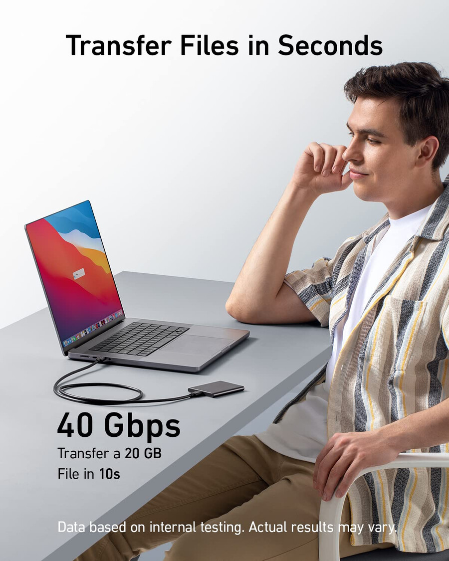 anker 515 usb-c para usb-c cable thunderbolt 4 compatible