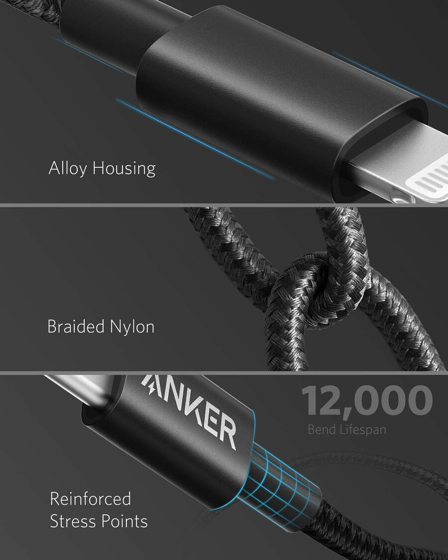 anker 331 usb-c to lightning cable