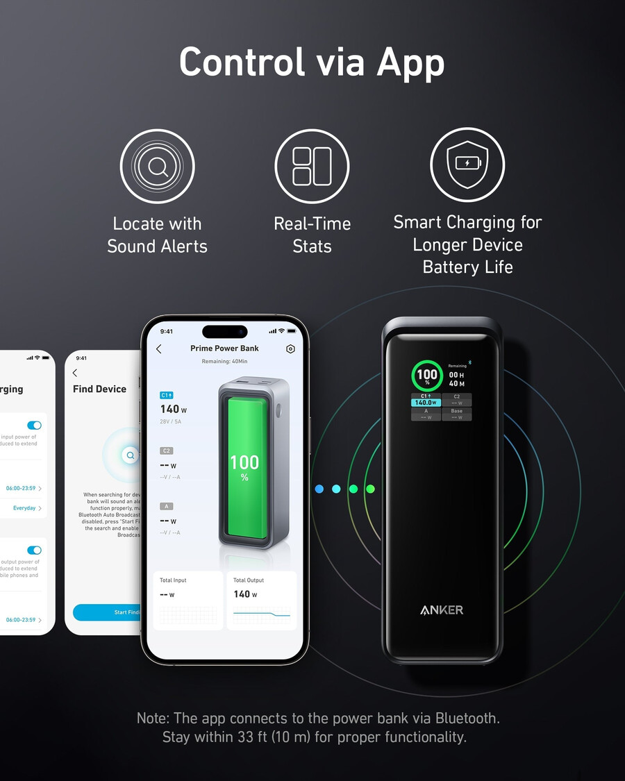 anker prime 27650mah power bank 250w e 100w charging base